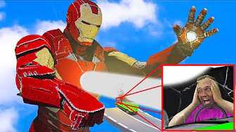 BILER vs. IronMan :: Den STÆRKESTE AVENGER?!