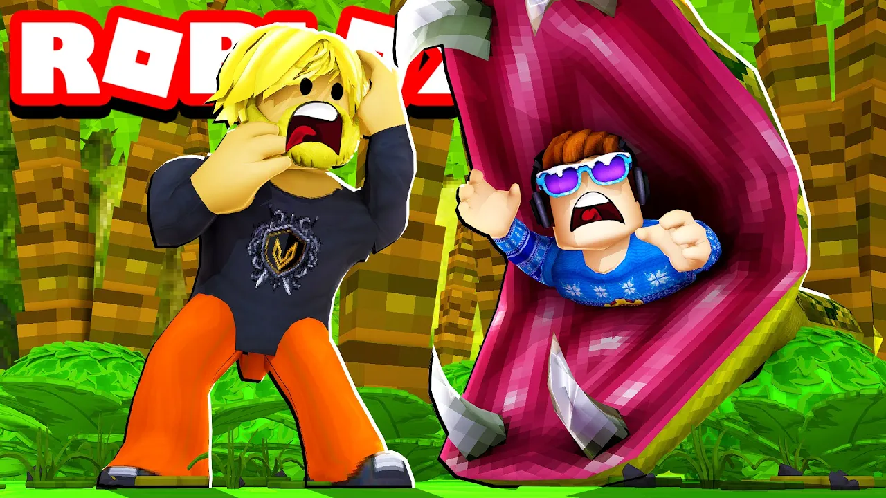 DENGANG EN KÆMPE SLANGE SPISTE OS! :: Roblox Escape Zoo Obby Dansk m. @Vercinger og @TortenSkjold