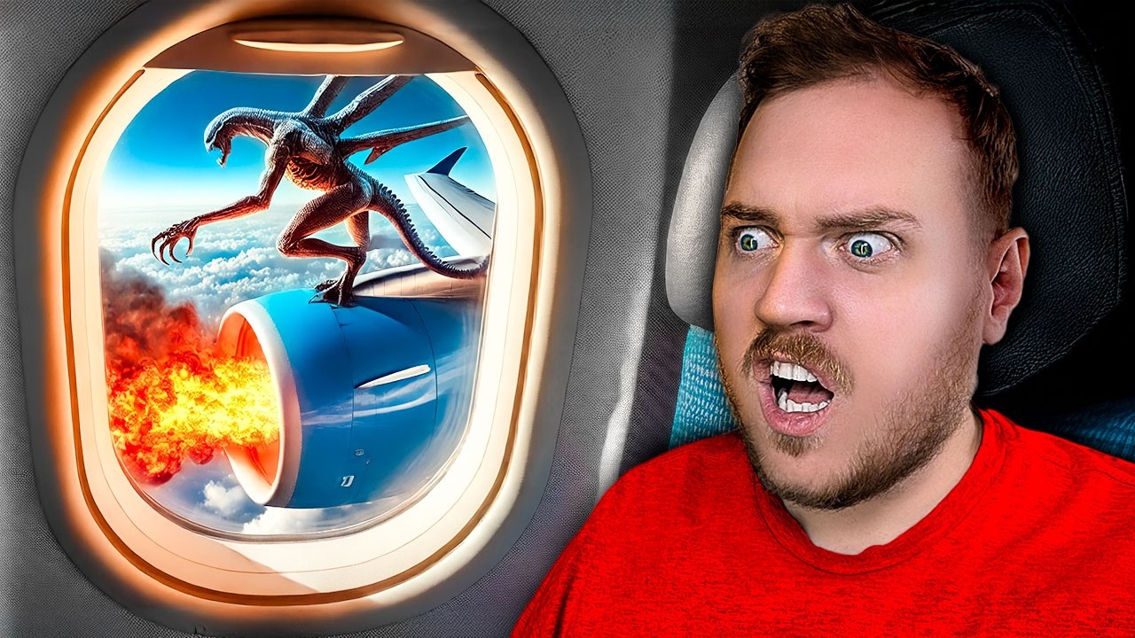 *ALT* GÅR GALT på denne FLYVETUR!