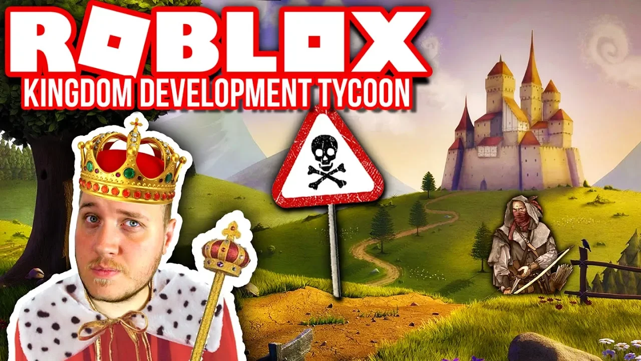 BYGGER MIT EGET KONGERIGE 👑 :: Kingdom Development Tycoon - Dansk Roblox
