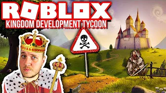 BYGGER MIT EGET KONGERIGE 👑 :: Kingdom Development Tycoon - Dansk Roblox