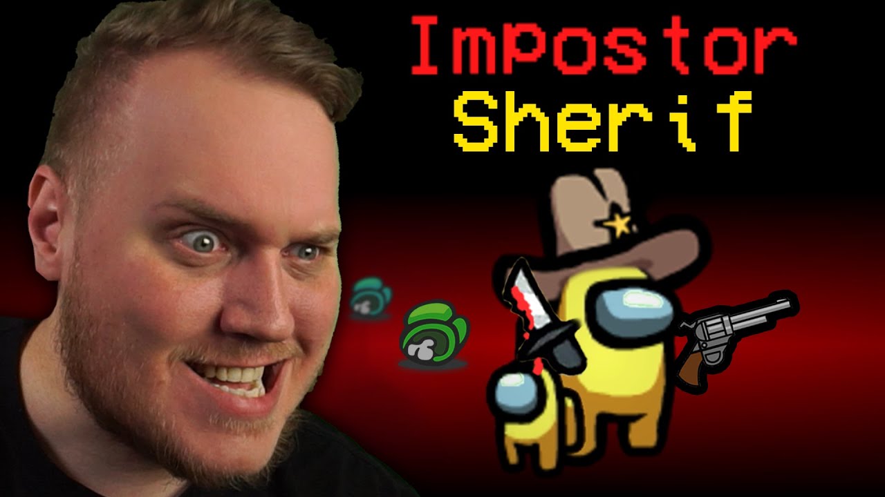 SÅDAN BLEV JEG IMPOSTOR *OG* SHERIF :: Among Us Sherif Mod dansk