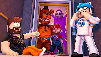 DEN KLAMME ELEVATOR TUR! :: Scary Elevator 2 - Roblox Dansk