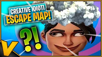 FANGET INDE I FORTNITE! *ESCAPE MAP* :: Fortnite Dansk