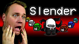 JEG BLEV SLENDERMAN OG DRÆBTE *ALLE*! :: Among Us Slenderman mod