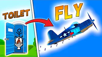 Sådan BYGGEDE jeg TOILET til at FLYVE!