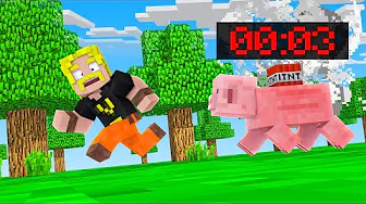 Minecraft, men ALT er en TIDS-INDSTILLET BOMBE!