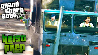 STJÆLER SKRALDEBIL TIL HEIST?! :: GTA 5 Online Dansk