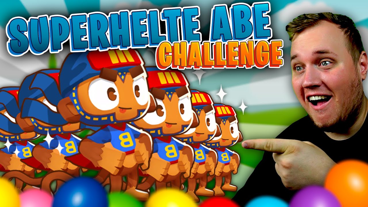 Bloons, men KUN Superhelte Aber *CHALLENGE*