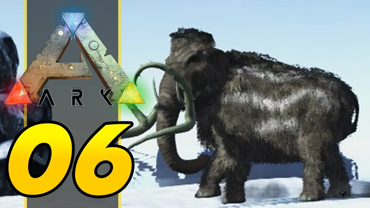 Dansk ARK Survival Evolved :: EP06 - KATASTROFAL MAMMUT TÆMNING