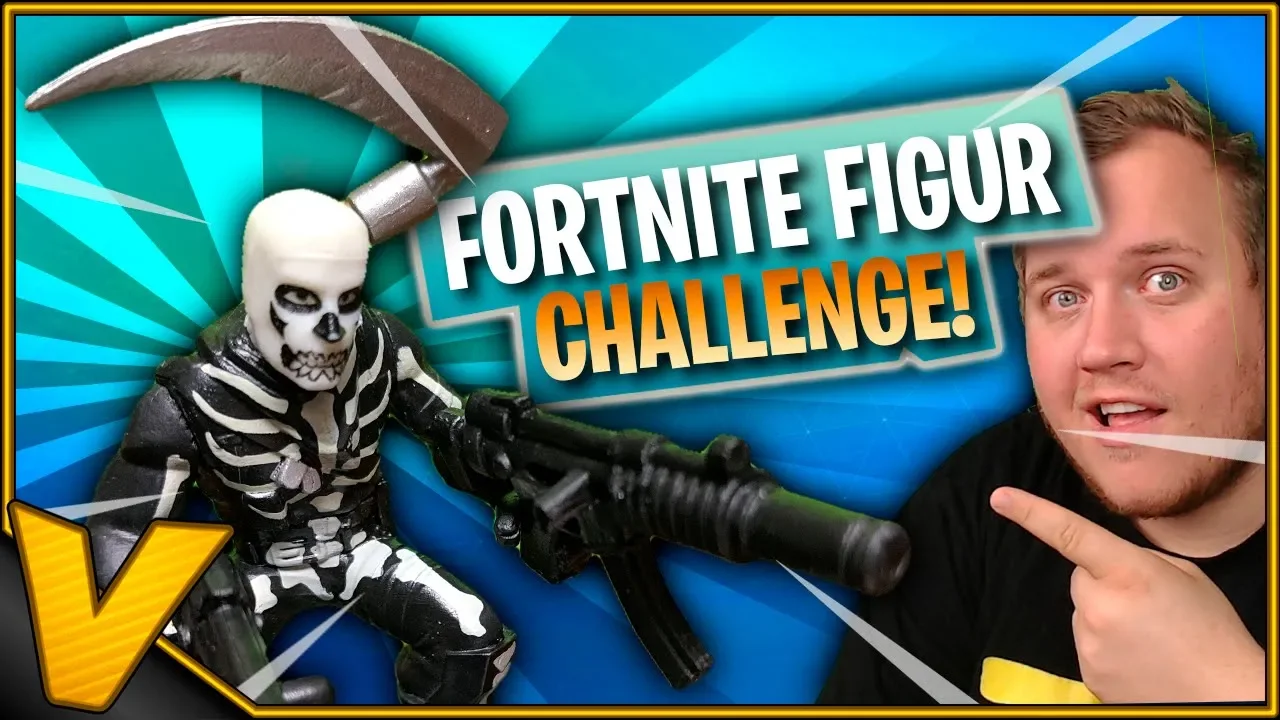 KAN FORTNITE FIGURER VINDE?! *CHALLENGE* :: Fortnite Dansk - REKLAME