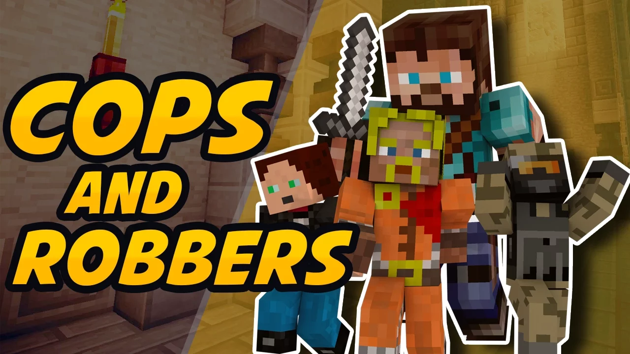 VI BRYDER UD AF FÆNGSLET - Cops And Robbers :: Dansk Minecraft