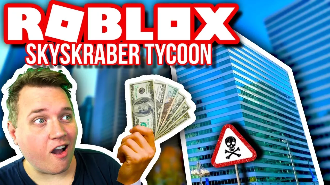 PENGENE VÆLTER IND! 🏢💲 :: Vercinger i Roblox Skyscraper Factory Tycoon Dansk Ep. 1