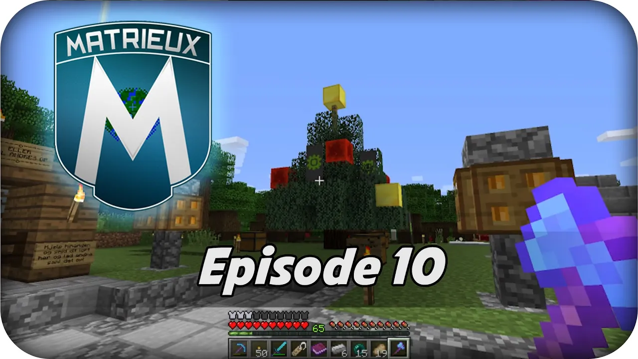 Dansk Minecraft :: Vercinger - Matrieux - S1EP10 - Julegaver og Zagi stream highlights! #Forhud