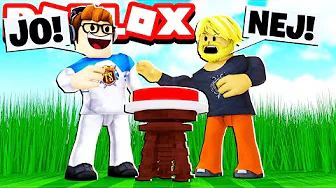 Hvad sker der hvis man TRYKKER på KNAPPEN?! :: Roblox Don't Press the Button Dansk m. Vercinger