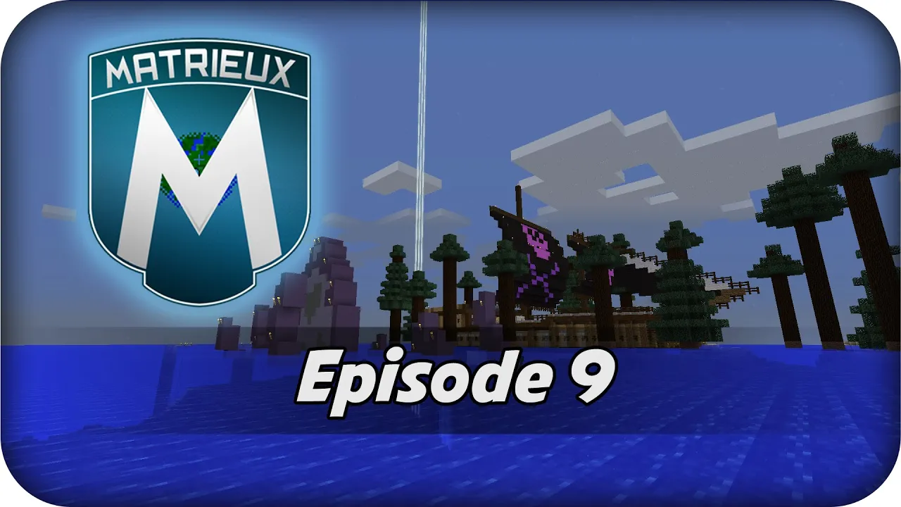 Dansk Minecraft :: Vercinger - Matrieux - S1EP9 - Detaljer på skibet og.. virkelig? Mini-pranked!