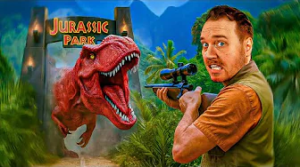 Tog til Jurassic Park på DINO EKSTREM JAGT 