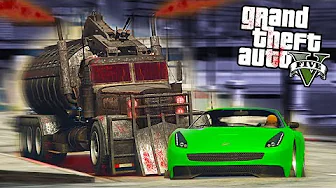 En LASTBIL BESAT af SERIEMORDEREN fra GTA 5 Online?!