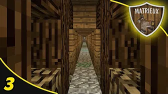 Dansk Minecraft :: Matrieux Nomaderne: EP3 - Bygger en FLUGTVEJ!