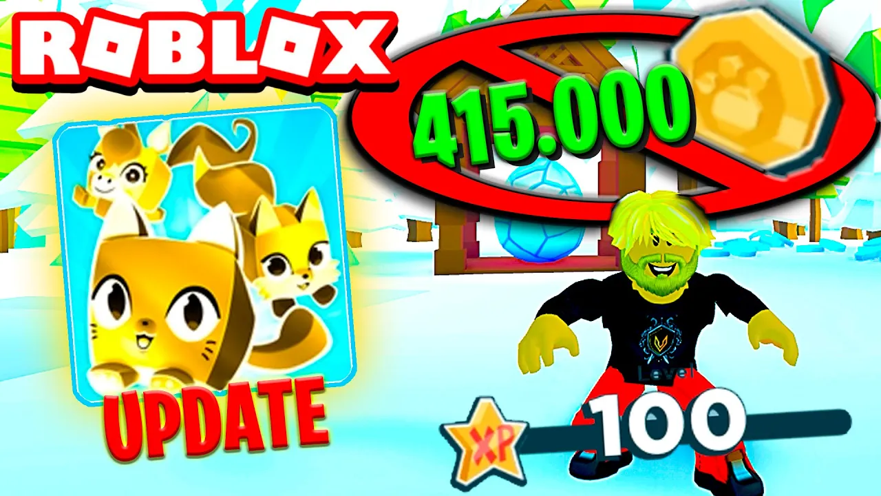 SÅDAN MISTEDE JEG 415.000 GULD! 🚫💰 😭 *UPDATE* :: Roblox Pet Simulator 2 Dansk m. Vercinger