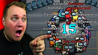 IMPOSTOR m. 15 SPILLERE! *NY UPDATE* i Among Us