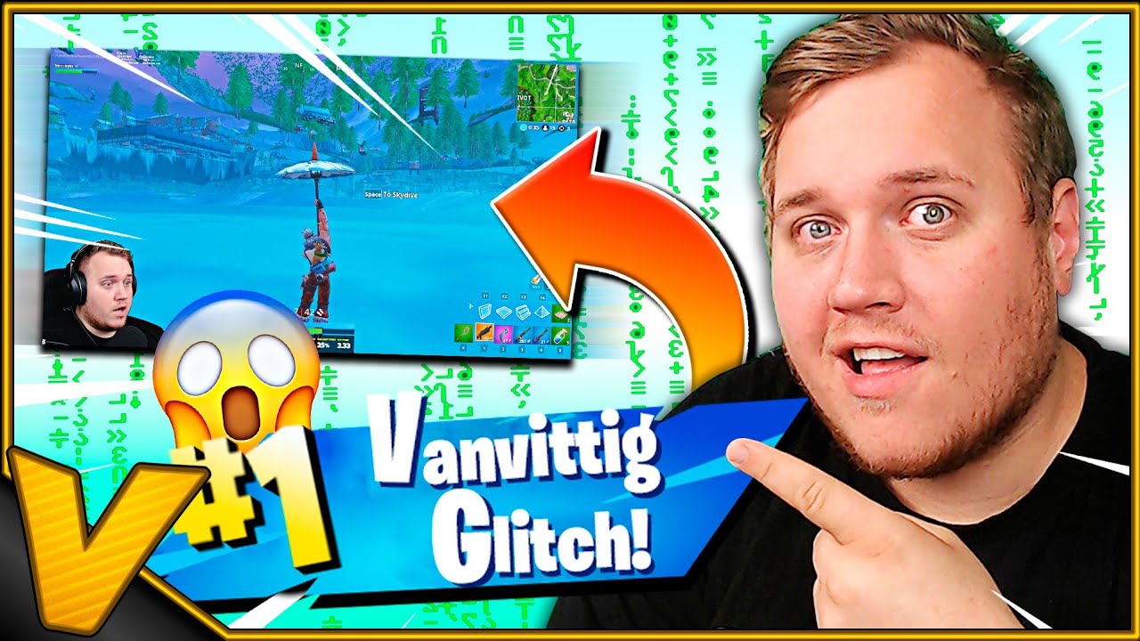 FALDER IGENNEM JORDEN! *FLY-GLITCH* :: Fortnite Dansk