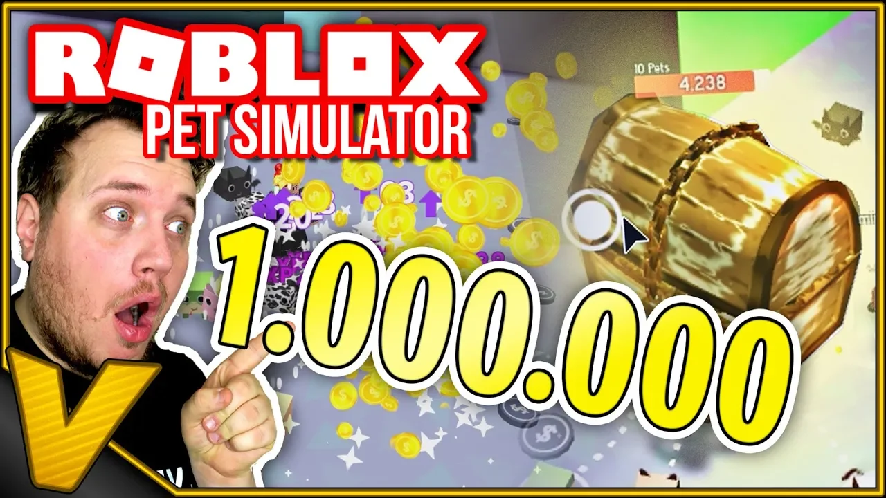 Dansk Roblox :: KISTEN MED EN MILLION I! 💰1.000.000  - Pet Simulator