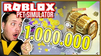 Dansk Roblox :: KISTEN MED EN MILLION I! 💰1.000.000  - Pet Simulator