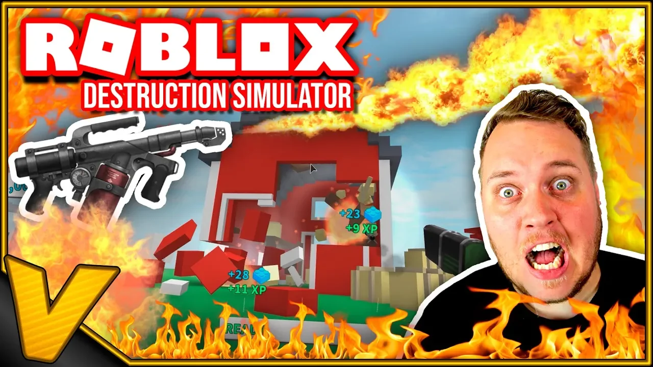 Dansk Roblox :: ØDELÆGGER ALT! - Destruction Simulator