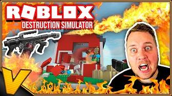 Dansk Roblox :: ØDELÆGGER ALT! - Destruction Simulator