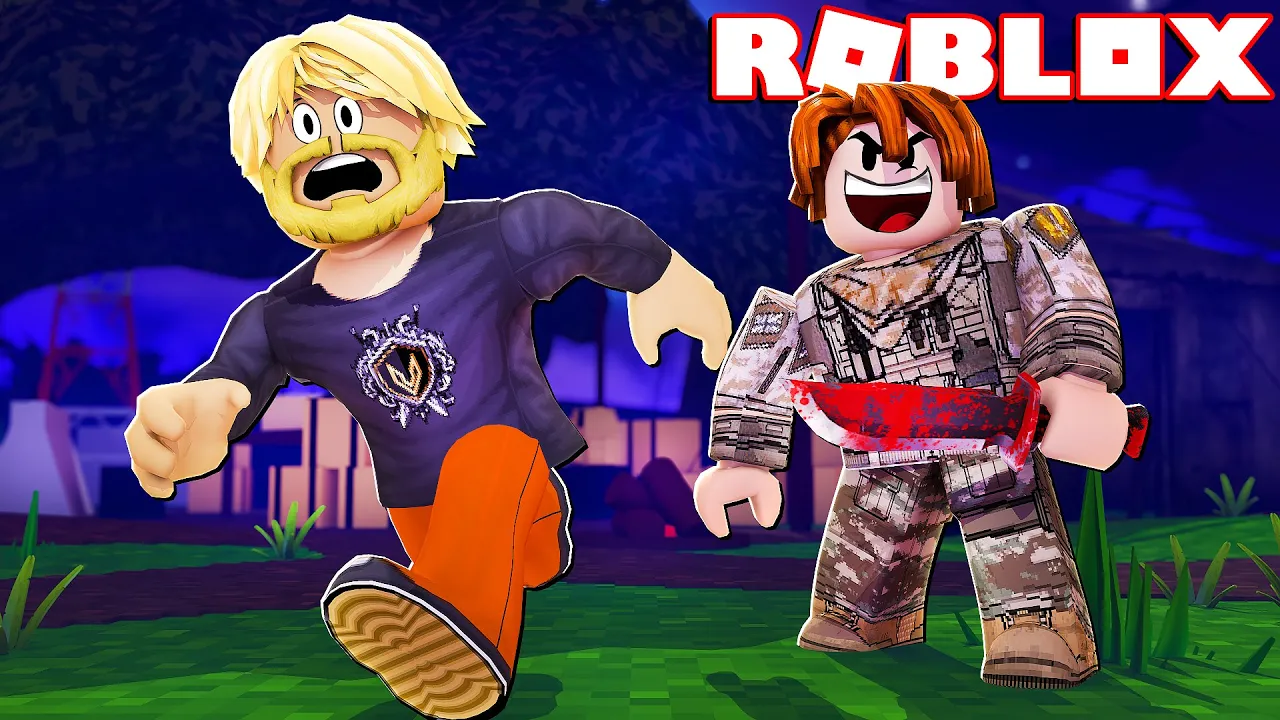 KOM I MILITÆRET, MEN DER VAR EN MORDER! *4 SLUTNINGER* :: Roblox Camping - Bootcamp - Dansk