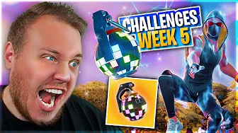 BEDSTE BOOGIE BOMBS! *WEEK 5* i Fortnite