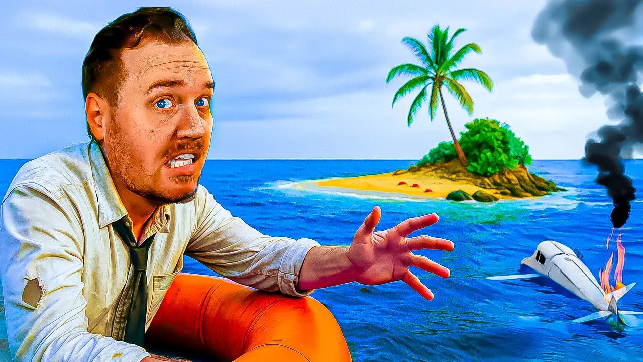 Hvis Vi Styrtede Ned På En Øde Ø - Stranded Deep 1