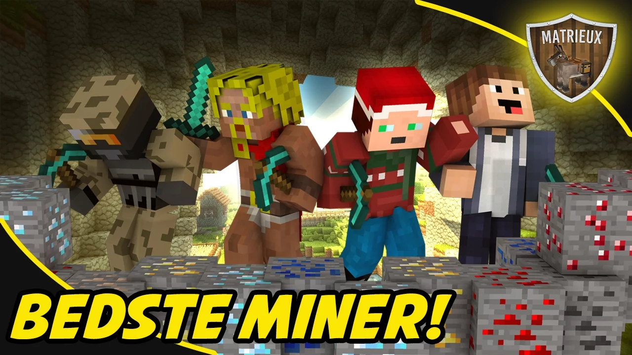 Dansk Minecraft :: Matrieux Nomaderne: BEDSTE MINER!