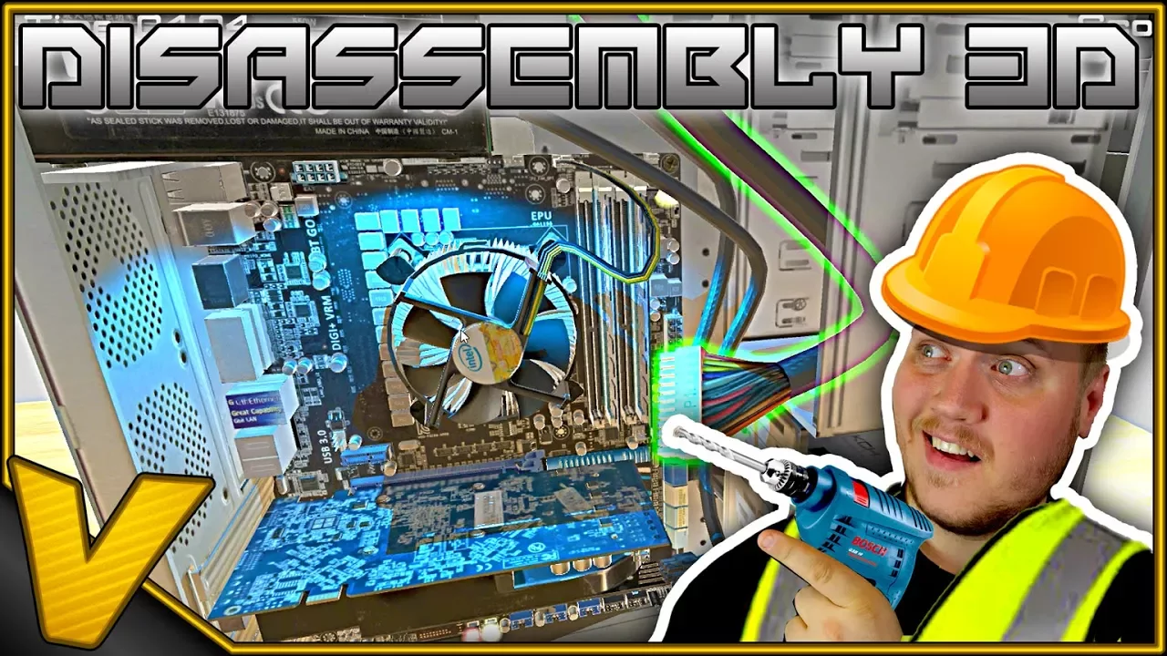 SPLITTER COMPUTER AD 🛠🖥 :: Disassembly 3D Dansk