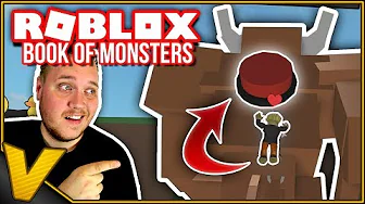Dansk Roblox :: TRYK PÅ KNAPPEN, STOP MONSTERET! - Book of Monsters