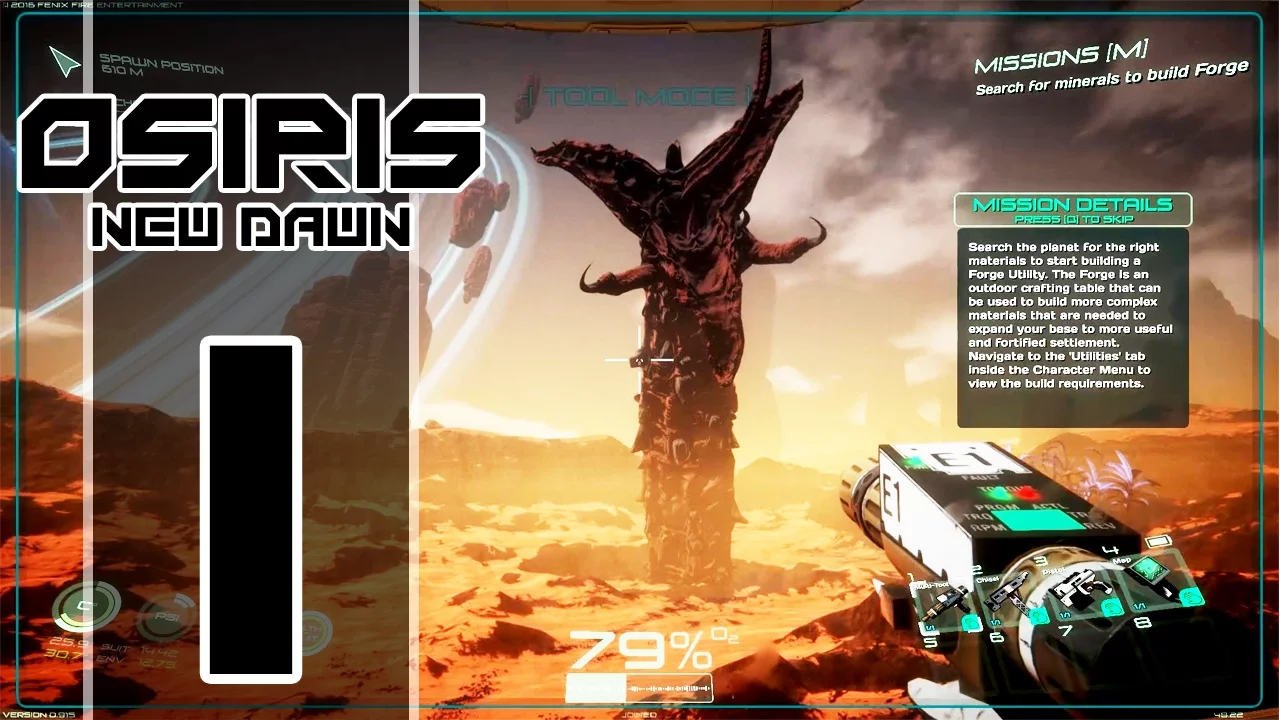 KÆMPE RUM-MONSTER ORME!! #1:: Dansk Osiris: New Dawn