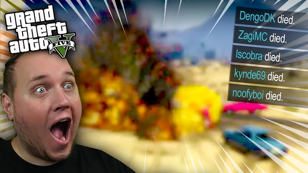 DE EKSPLODEREDE BARE?! :: GTA V Dansk