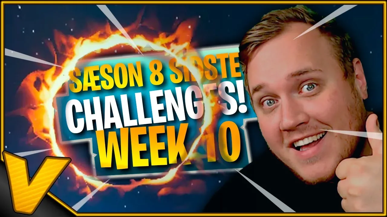 SÆSON 8 SLUTTER SNART! *WEEK 10* :: Fortnite Dansk