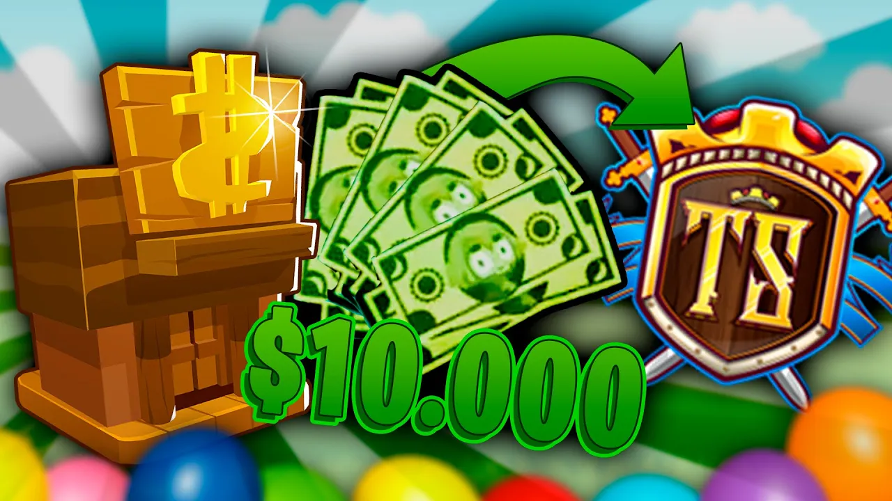 Lånte $10.000 og GAV DEM VÆK! *CO-OP* :: Bloons TD 6 Dansk