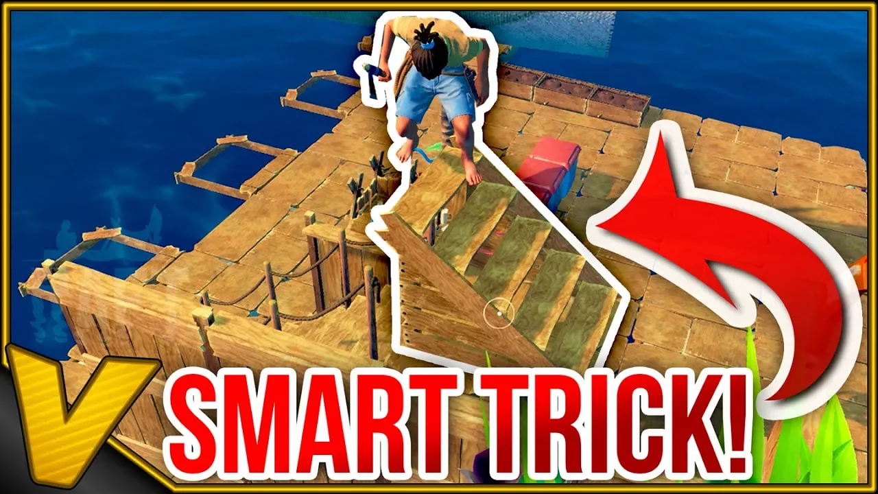 SIMPELT TRICK TIL AT KOMME OP PÅ ØER! :: Raft Dansk - Ep. 3