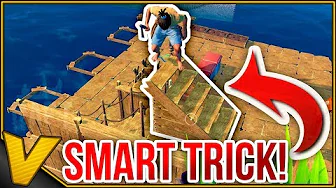 SIMPELT TRICK TIL AT KOMME OP PÅ ØER! :: Raft Dansk - Ep. 3