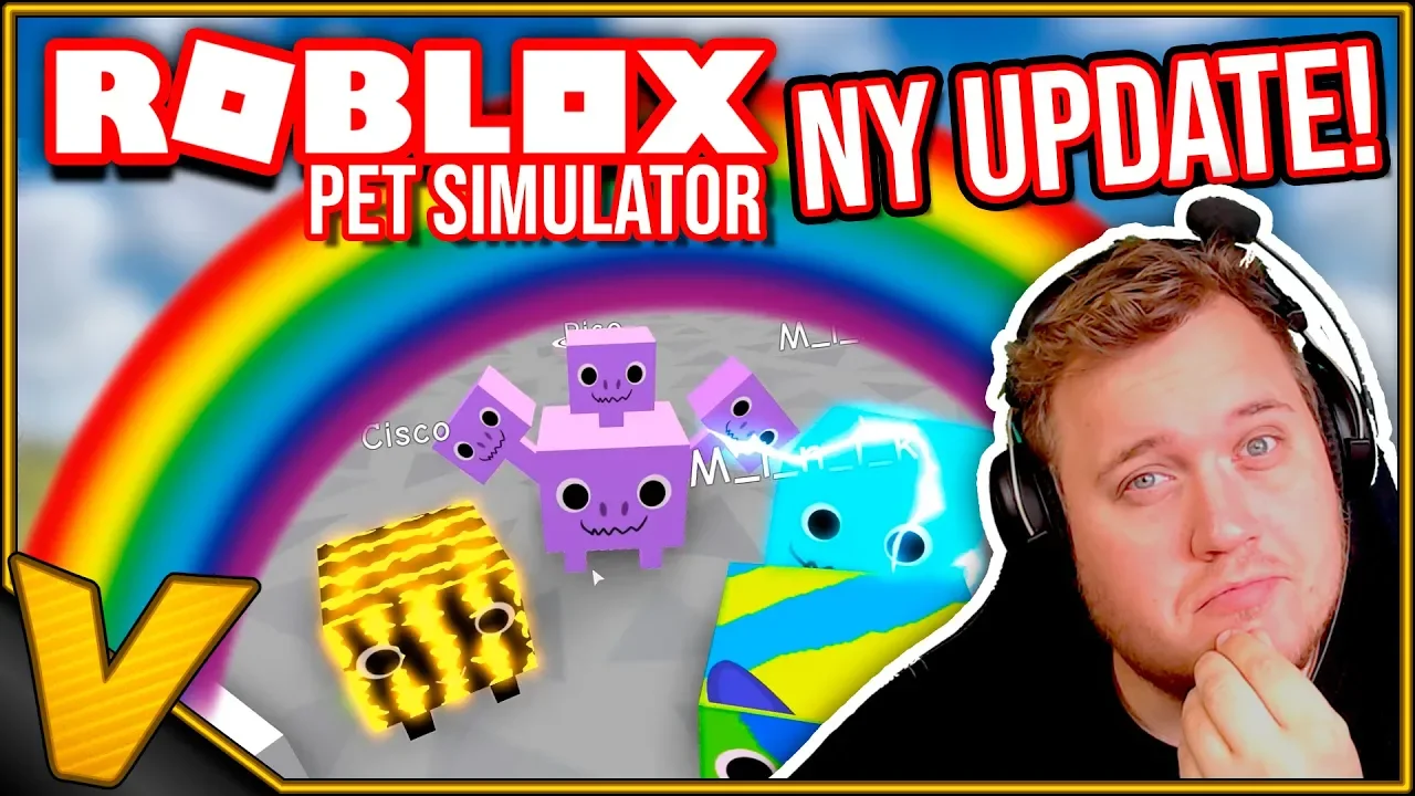 NY UPDATE - REGNBUE PETS :: Pet Simulator - Roblox Dansk