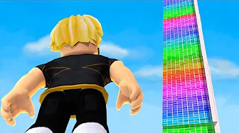 SÅDAN HOPPEDE JEG *VILDT HØJT* OG BESTEG ALLE TRAPPERNE! :: Roblox Jump Out of the Hole