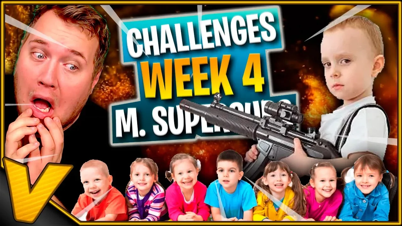CHALLENGES M. HJÆLP FRA SUPERSUBS *WEEK 4* :: Fortnite Dansk