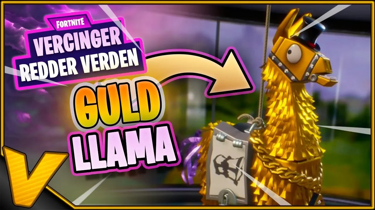 Fortnite: Save the World :: GYLDEN LLAMA?! - Vercinger Redder Verden