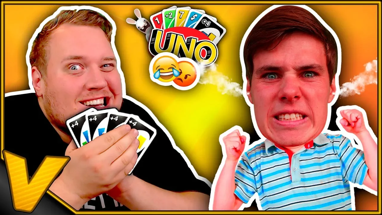 GAV HAM SÅ MANGE +KORT! 😡😂 *LOLLER* :: Uno Dansk