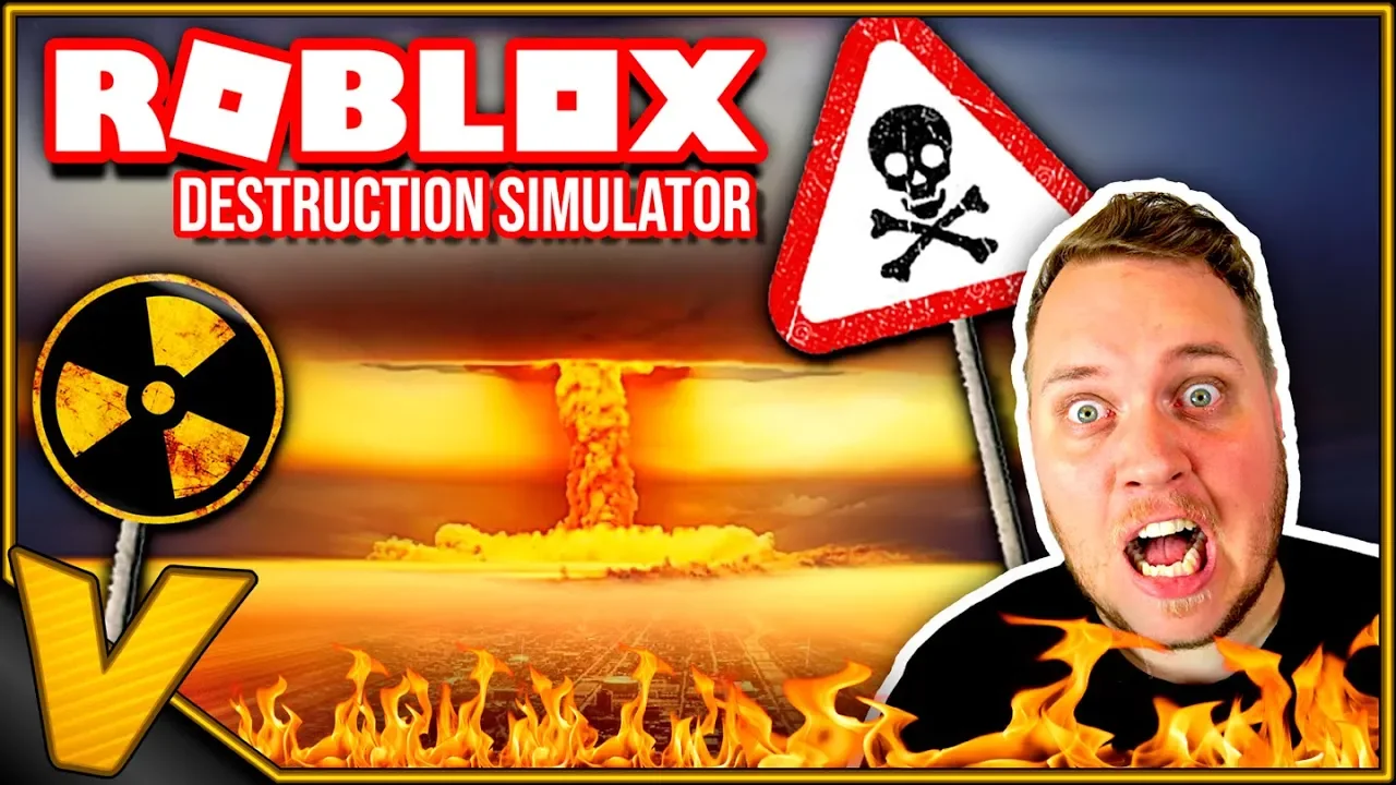 ATOM-BOMBE-PISTOL?! - Destruction Simulator