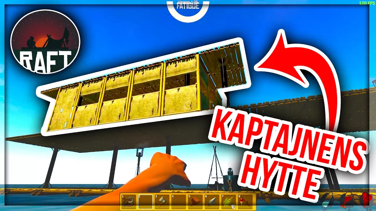 Vercinger på Tømmerflåden: TRÆ FARM OG HYTTE TIL KAPTAJNEN! :: EP2 :: Dansk Raft
