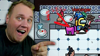 🔪 FØRSTE WIN på LUFTSKIBET 🩸 *NYT MAP - FØRSTE WINS IMPOSTOR+CREW* :: Among Us dansk